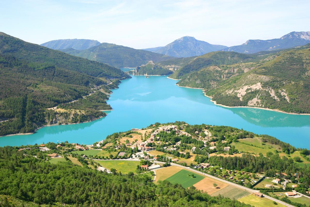 Camping Les Framboiseilles Hotel Castellane Exterior photo